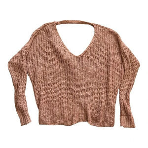 Alt’ard State Beige Twist Back Sweater M/L